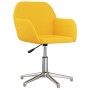 Silla de oficina giratoria de tela amarillo claro de , Sillas de oficina - Ref: Foro24-344721, Precio: 81,63 €, Descuento: %