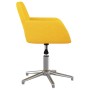 Silla de oficina giratoria de tela amarillo claro de , Sillas de oficina - Ref: Foro24-344721, Precio: 81,63 €, Descuento: %