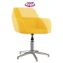 Silla de oficina giratoria de tela amarillo claro de , Sillas de oficina - Ref: Foro24-344721, Precio: 81,63 €, Descuento: %