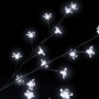 Christmas tree 200 cold white LEDs cherry blossom flowers 180 cm by vidaXL, Christmas lights - Ref: Foro24-51266, Price: 58,5...