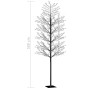 Árbol de Navidad 2000 LED blanco cálido flores de cerezo 500 cm de vidaXL, Luces de Navidad - Ref: Foro24-51277, Precio: 390,...