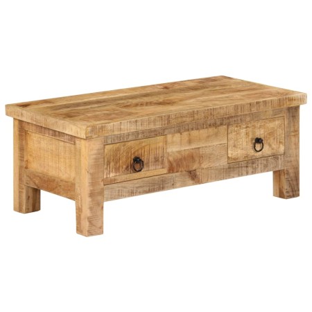 Solid mango wood coffee table 90x45x35 cm by , Coffee table - Ref: Foro24-247326, Price: 285,56 €, Discount: %