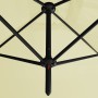 Double parasol with sand-colored steel pole 600x300 cm by , Umbrellas - Ref: Foro24-312555, Price: 152,11 €, Discount: %