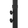 Double umbrella with black steel pole 600x300 cm by , Umbrellas - Ref: Foro24-312560, Price: 152,11 €, Discount: %