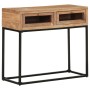 Solid acacia wood console table 90x35x76 cm by , Side tables - Ref: Foro24-323505, Price: 152,16 €, Discount: %