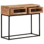 Mesa consola de madera maciza de acacia 90x35x76 cm de , Mesas auxiliares - Ref: Foro24-323505, Precio: 187,99 €, Descuento: %