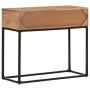 Mesa consola de madera maciza de acacia 90x35x76 cm de , Mesas auxiliares - Ref: Foro24-323505, Precio: 187,99 €, Descuento: %