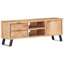 TV-Schrank aus massivem Akazienholz, natürliche Kante, 120 x 30 x 42 cm von , TV-Möbel - Ref: Foro24-323518, Preis: 192,99 €,...