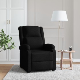 Sillón reclinable de tela negro de , Sillones - Ref: Foro24-348438, Precio: 200,99 €, Descuento: %