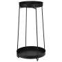 H&S Collection Pot holder 2 pieces black metal by , Pot stands - Ref: Foro24-447563, Price: 31,99 €, Discount: %