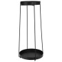 H&S Collection Pot holder 2 pieces black metal by , Pot stands - Ref: Foro24-447563, Price: 31,99 €, Discount: %