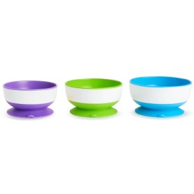 Munchkin Bowls with suction cup 3 units by Munchkin, Breastfeeding and feeding - Ref: Foro24-430936, Price: 16,99 €, Discount: %