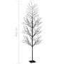 Árbol de Navidad 1200 LED blanco cálido flores de cerezo 400 cm de vidaXL, Luces de Navidad - Ref: Foro24-51274, Precio: 358,...