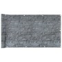 Garden privacy screen PVC stone gray 1000x90 cm by , fence panels - Ref: Foro24-4005474, Price: 51,21 €, Discount: %