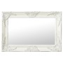 Baroque style white wall mirror 60x40 cm by vidaXL, Mirrors - Ref: Foro24-320328, Price: 43,03 €, Discount: %