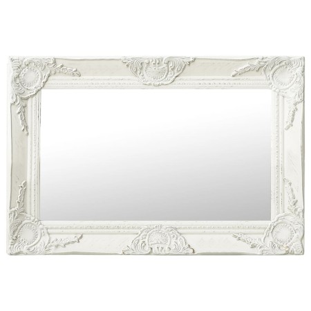 Baroque style white wall mirror 60x40 cm by vidaXL, Mirrors - Ref: Foro24-320328, Price: 39,71 €, Discount: %