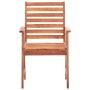 Garden dining chairs 3 units solid acacia wood and cushions by , Garden chairs - Ref: Foro24-3064355, Price: 224,27 €, Discou...