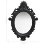 Black castle style wall mirror 56x76 cm by vidaXL, Mirrors - Ref: Foro24-320359, Price: 71,85 €, Discount: %