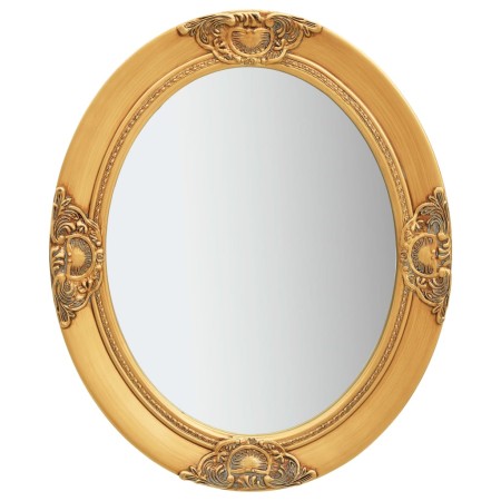 Baroque style golden wall mirror 50x60 cm by vidaXL, Mirrors - Ref: Foro24-320349, Price: 48,48 €, Discount: %