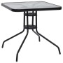 Juego de comedor de jardín de 5 piezas negro de , Conjuntos de jardín - Ref: Foro24-3080090, Precio: 251,18 €, Descuento: %