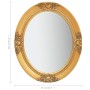 Baroque style golden wall mirror 50x60 cm by vidaXL, Mirrors - Ref: Foro24-320349, Price: 48,48 €, Discount: %