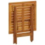 Mesa para terraza bistró madera maciza de acacia 46x46x47 cm de , Mesas de jardín - Ref: Foro24-41435, Precio: 38,03 €, Descu...