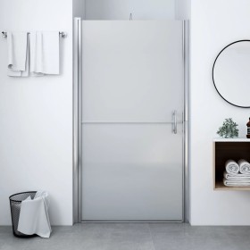 Frosted tempered glass shower door 91x195 cm by vidaXL, shower doors - Ref: Foro24-146659, Price: 239,13 €, Discount: %