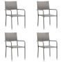 5-Piece Gray Synthetic Rattan Garden Dining Set by , Garden sets - Ref: Foro24-3156762, Price: 310,61 €, Discount: %