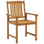 Garden chairs with cushions 4 units solid acacia wood by , Garden chairs - Ref: Foro24-3061168, Price: 266,42 €, Discount: %