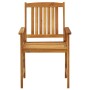 Garden chairs with cushions 4 units solid acacia wood by , Garden chairs - Ref: Foro24-3061168, Price: 266,42 €, Discount: %