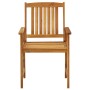 Garden chairs with cushions 4 units solid acacia wood by , Garden chairs - Ref: Foro24-3061180, Price: 287,73 €, Discount: %