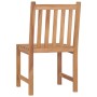 Garden chairs 4 units solid teak wood with cushions by , Garden chairs - Ref: Foro24-3073096, Price: 423,42 €, Discount: %