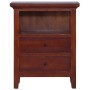 Mueble auxiliar clásico madera maciza caoba marrón 60x30x75 cm de vidaXL, Aparadores - Ref: Foro24-288886, Precio: 167,99 €, ...