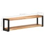 Mueble de TV 150x30x40 cm madera maciza de acacia de , Muebles TV - Ref: Foro24-321980, Precio: 168,42 €, Descuento: %