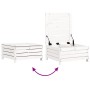 Gartensofa-Set 8-teilig aus massivem weißem Kiefernholz von , Gartensets - Ref: Foro24-3250557, Preis: 581,33 €, Rabatt: %