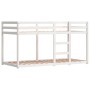 Bunk bed with curtains solid pink pine wood 90x200 cm by , Beds and slatted bases - Ref: Foro24-3283897, Price: 251,51 €, Dis...