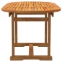 Garden dining set 7 pieces solid acacia wood and textilene by , Garden sets - Ref: Foro24-3279267, Price: 661,87 €, Discount: %