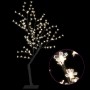 Árbol de Navidad 128 LEDs blanco cálido flores de cerezo 120 cm de vidaXL, Luces de Navidad - Ref: Foro24-51259, Precio: 53,9...