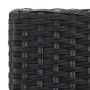 Küchenhocker mit Kissen 2 Stück schwarzes synthetisches Rattan von , Gartenstühle - Ref: Foro24-316668, Preis: 162,14 €, Raba...