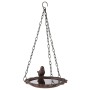 HI Brown Hanging Birdbath 20.5 cm by HI, Birdbaths - Ref: Foro24-435239, Price: 18,72 €, Discount: %