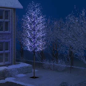 Christmas tree 2000 LED cold blue light cherry blossom flowers 500 cm by vidaXL, Christmas lights - Ref: Foro24-51279, Price:...