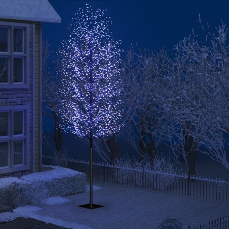 Árbol de Navidad 2000 LED luz azul fría flores de cerezo 500 cm de vidaXL, Luces de Navidad - Ref: Foro24-51279, Precio: 324,...