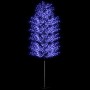 Christmas tree 2000 LED cold blue light cherry blossom flowers 500 cm by vidaXL, Christmas lights - Ref: Foro24-51279, Price:...