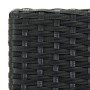 High garden stools with 4 black synthetic rattan cushions by , Garden chairs - Ref: Foro24-316670, Price: 321,81 €, Discount: %