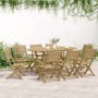 9-piece solid acacia wood garden dining set by , Garden sets - Ref: Foro24-3295004, Price: 474,39 €, Discount: %