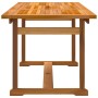 Garden dining set 5 pieces solid acacia wood and textilene by , Garden sets - Ref: Foro24-3279268, Price: 491,99 €, Discount: %