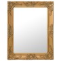 Golden baroque style wall mirror 50x60 cm by vidaXL, Mirrors - Ref: Foro24-320317, Price: 63,36 €, Discount: %