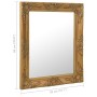 Golden baroque style wall mirror 50x60 cm by vidaXL, Mirrors - Ref: Foro24-320317, Price: 63,36 €, Discount: %