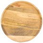 Round side table made of solid mango wood 43x43x66 cm by , Side tables - Ref: Foro24-286471, Price: 153,65 €, Discount: %