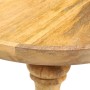 Round side table made of solid mango wood 43x43x66 cm by , Side tables - Ref: Foro24-286471, Price: 153,65 €, Discount: %